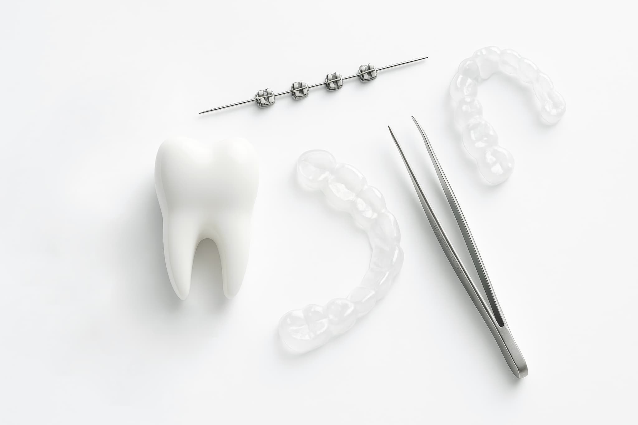 八重歯を矯正するための装置