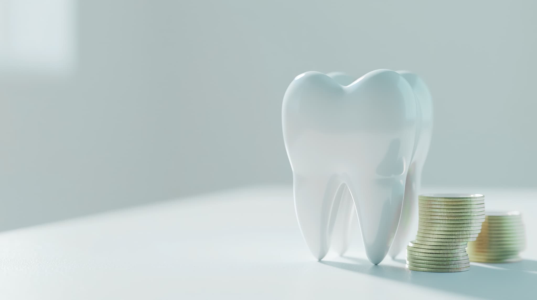 審美歯科で前歯をきれいにする場合の費用のイメージ