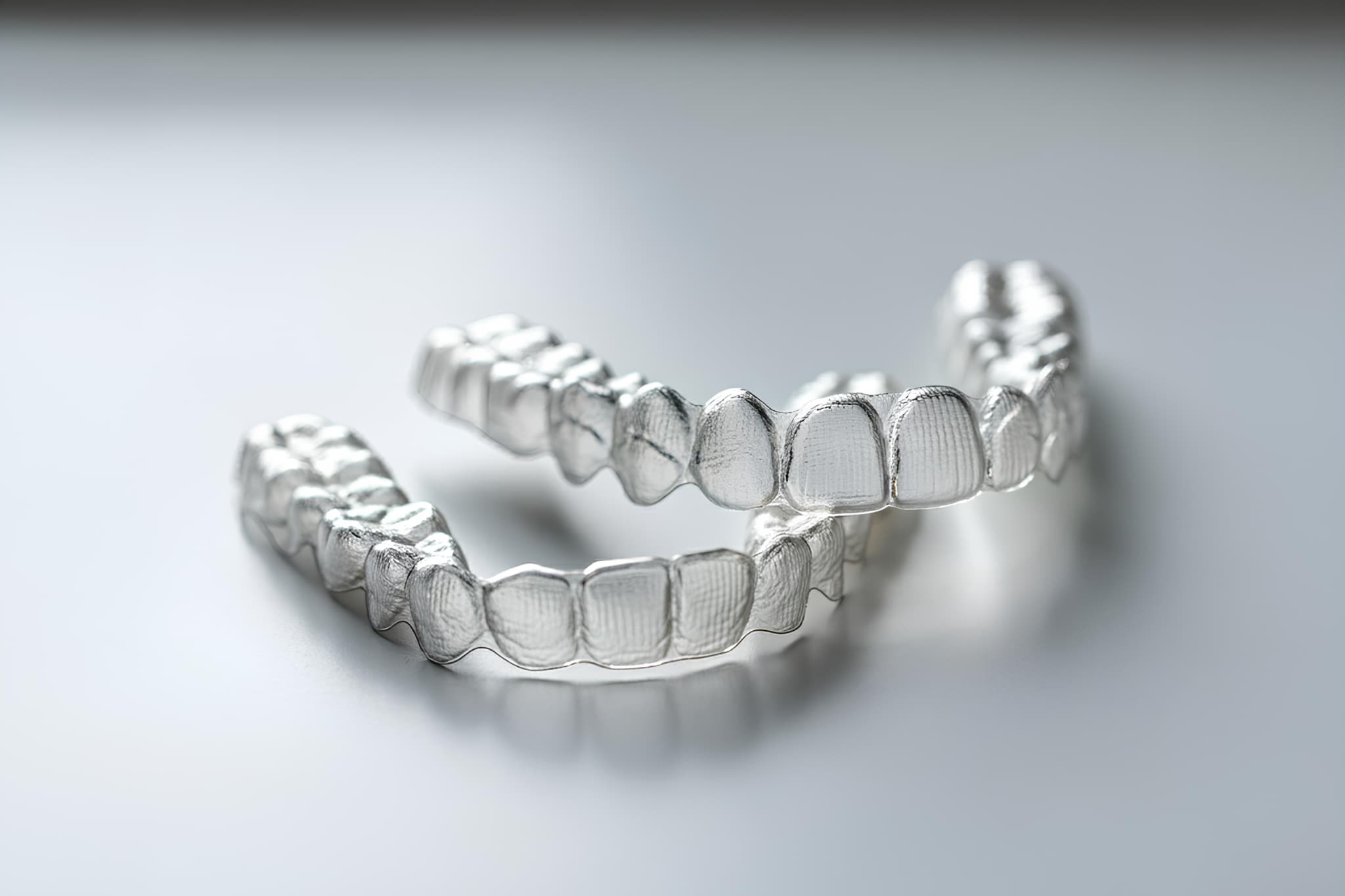 歯の矯正に使用するマウスピース