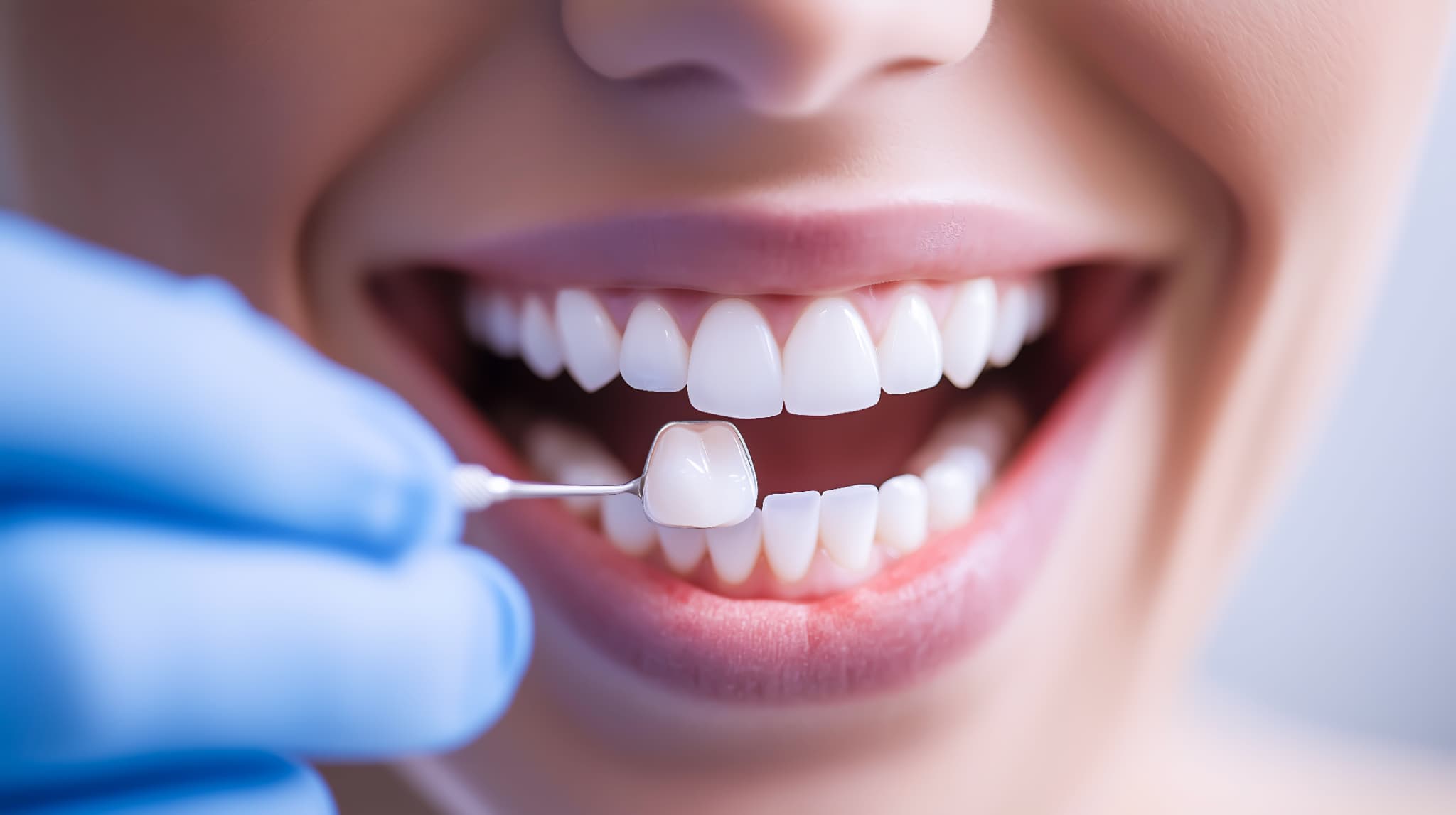 セラミック治療の様子