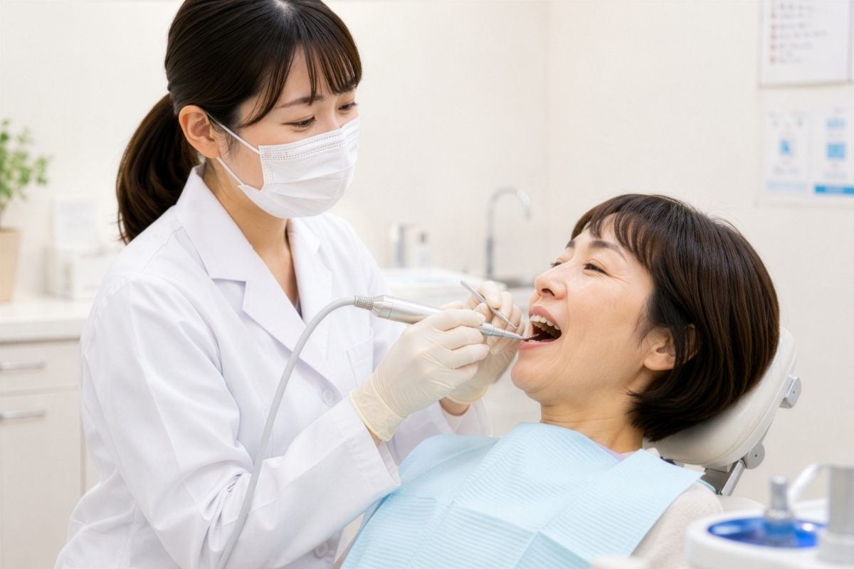 歯の定期検診のイメージ